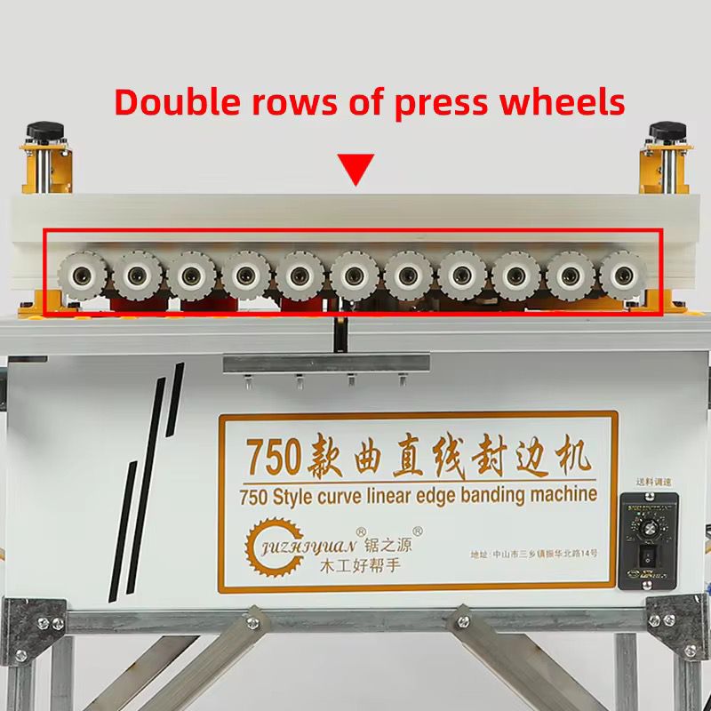 Semi Automated Curved Liner Edge Banding Machine- 750